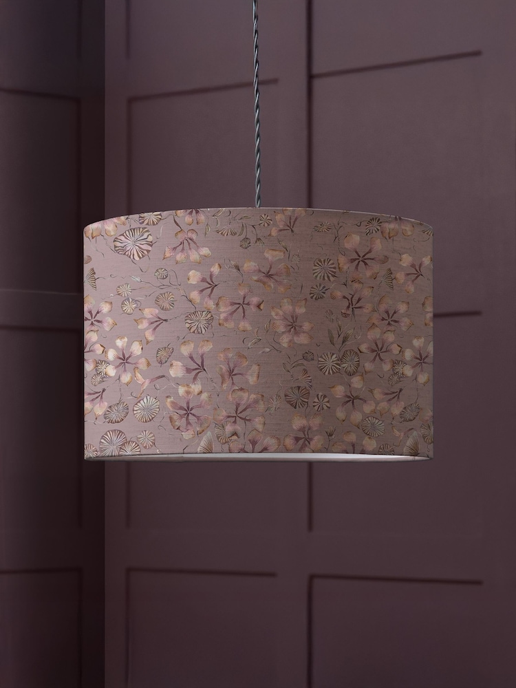 Voyage Maison Pink Philipa Eva Printed Lamp Shade - Image 1 of 2