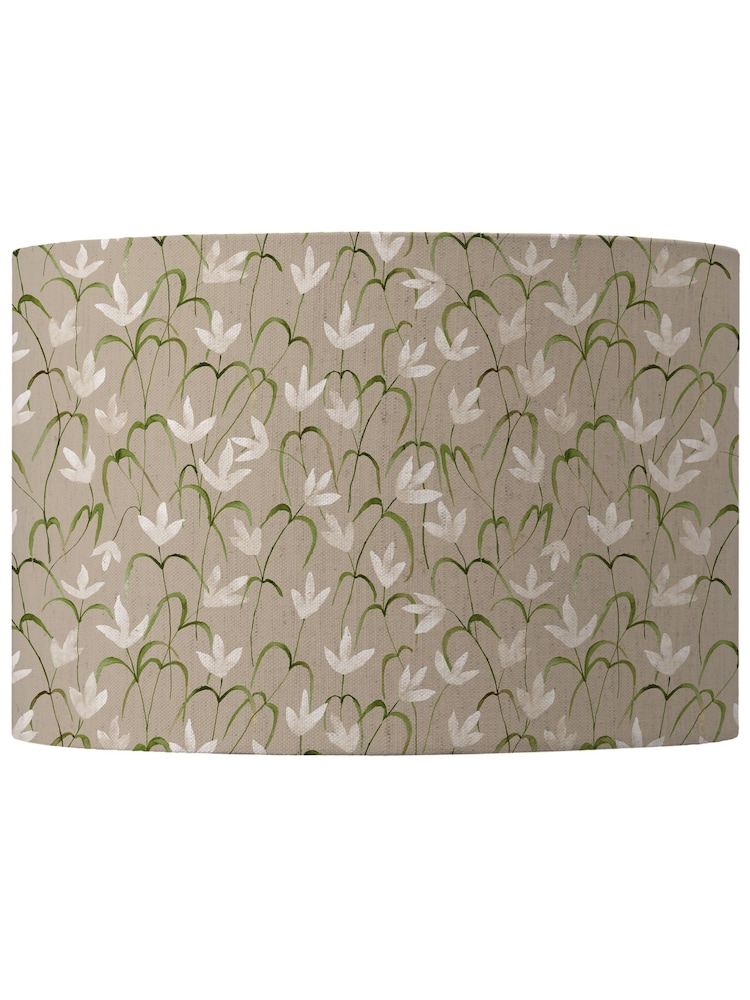 Voyage Maison Grey Fresia Eva Printed Lamp Shade - Image 2 of 2