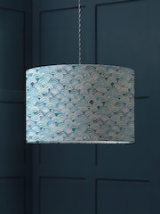 Voyage Maison Blue Melia Eva Printed Lamp Shade - Image 1 of 2