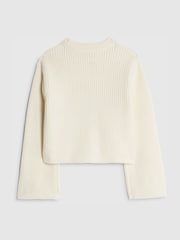 River Island Cream Ladybird Lips Jumper - Image 2 of 4