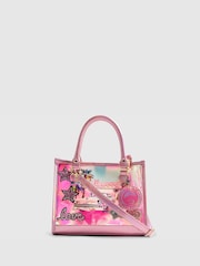 River Island Pink Year Zero Jelly Shopper Bag - Image 1 of 5