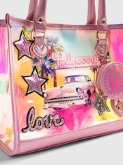 River Island Pink Year Zero Jelly Shopper Bag - Image 4 of 5