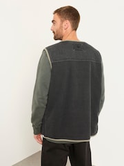 FatFace Charcoal Grey Airlie Gilet - Image 2 of 6