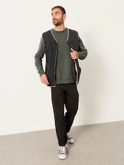 FatFace Charcoal Grey Airlie Gilet - Image 4 of 6