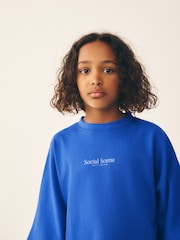 Blau - Oversize-T-Shirt mit Grafik (3–16 J.) - Bild 4 von 8
