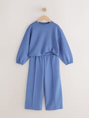 Blue Long Sleeve Wide Leg Set (3-16yrs) - Image 7 of 11