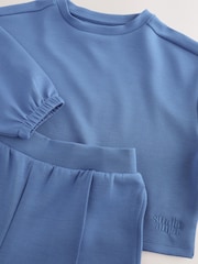 Blue Long Sleeve Wide Leg Set (3-16yrs) - Image 9 of 11