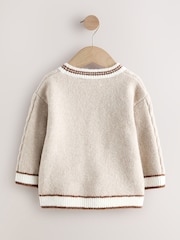 Neutral Bear Character Cardigan (3mths-7yrs) - Image 6 of 8