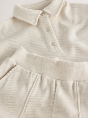 Oatmeal Rugby Wide Leg Set (3-16yrs) - Image 7 of 8