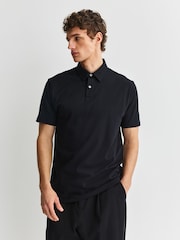 Blue/Neutral/Black Mono Regular Fit Motionflex Short Sleeve Jersey Polo Shirts 5 Pack - Image 5 of 13