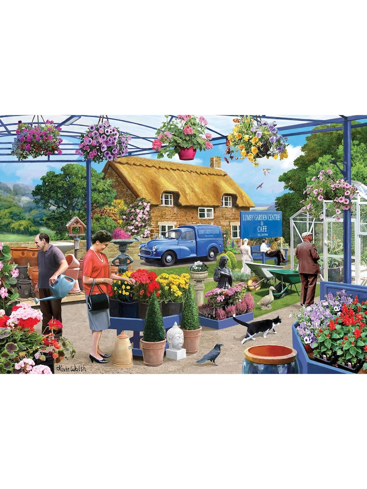 Kidikraft Nostalgia Collection At The Garden Centre 1000 Piece Jigsaw Puzzle - Image 2 of 2