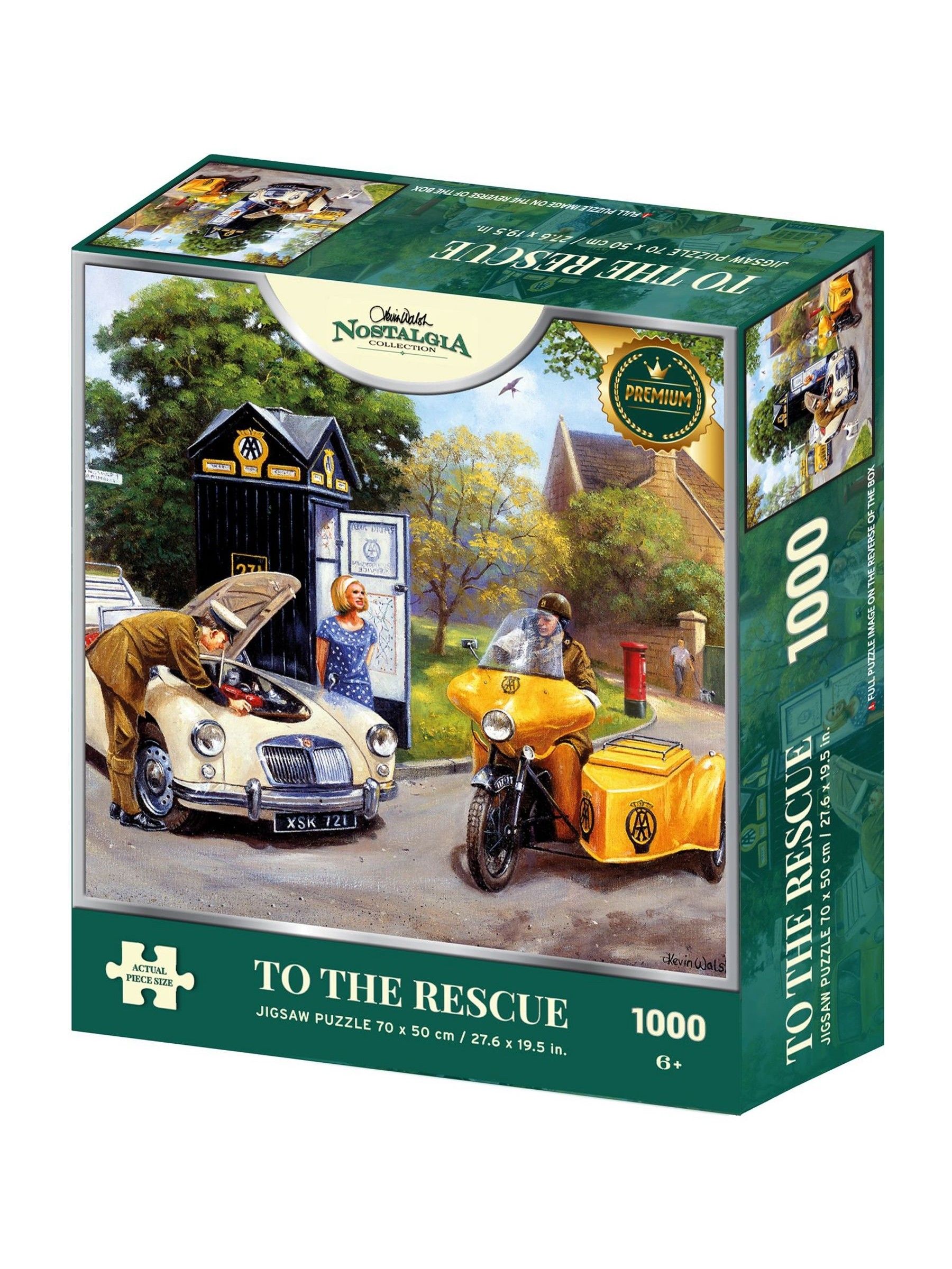 TO THE RESCUE | Kevin Walsh | Nostalgia Collection | 1000 Piece Jigsaw Puzzle - Image 3