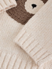 Neutral Bear Character Knitted Crew Neck Jumper (3mths-7yrs) - Image 9 of 9