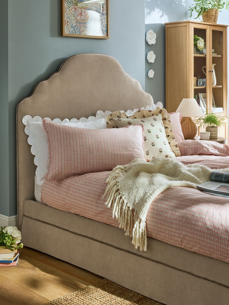 Laura Ashley Baron Chenille Hazelnut Tarbert Ottoman Storage Bed - Image 2 of 4 Laura Ashley Baron Chenille Hazelnut Tarbert Ottoman Storage Bed - Image 2 of 4