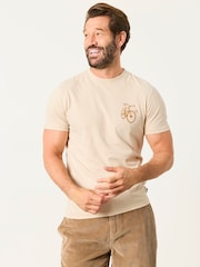 Camiseta gráfica FatFace Farmlands - Imagen 1 de 7