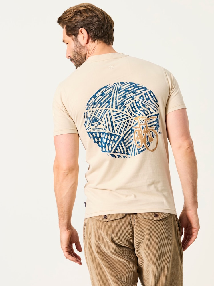 Camiseta gráfica FatFace Farmlands - Imagen 2 de 7