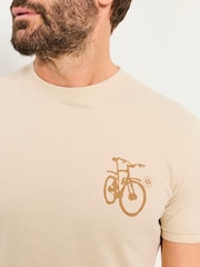 Camiseta gráfica FatFace Farmlands - Imagen 3 de 7