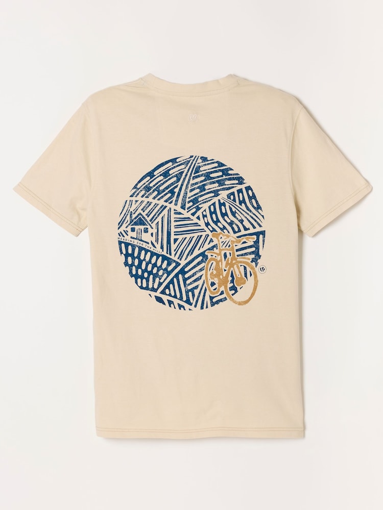 Camiseta gráfica FatFace Farmlands - Imagen 7 de 7