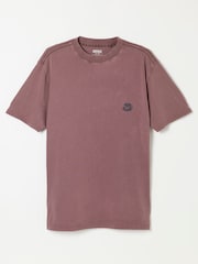 FatFace Dusky Purple Coffee Shop Graphic T-Shirt - Image 5 of 7