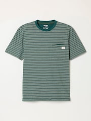 FatFace Small Stripe T-Shirt - Larawan 6 ng 6