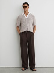 Reiss Soft Grey Cole Shirt - Image 4 of 6