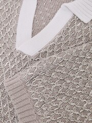 Reiss Soft Grey Cole Shirt - Image 6 of 6