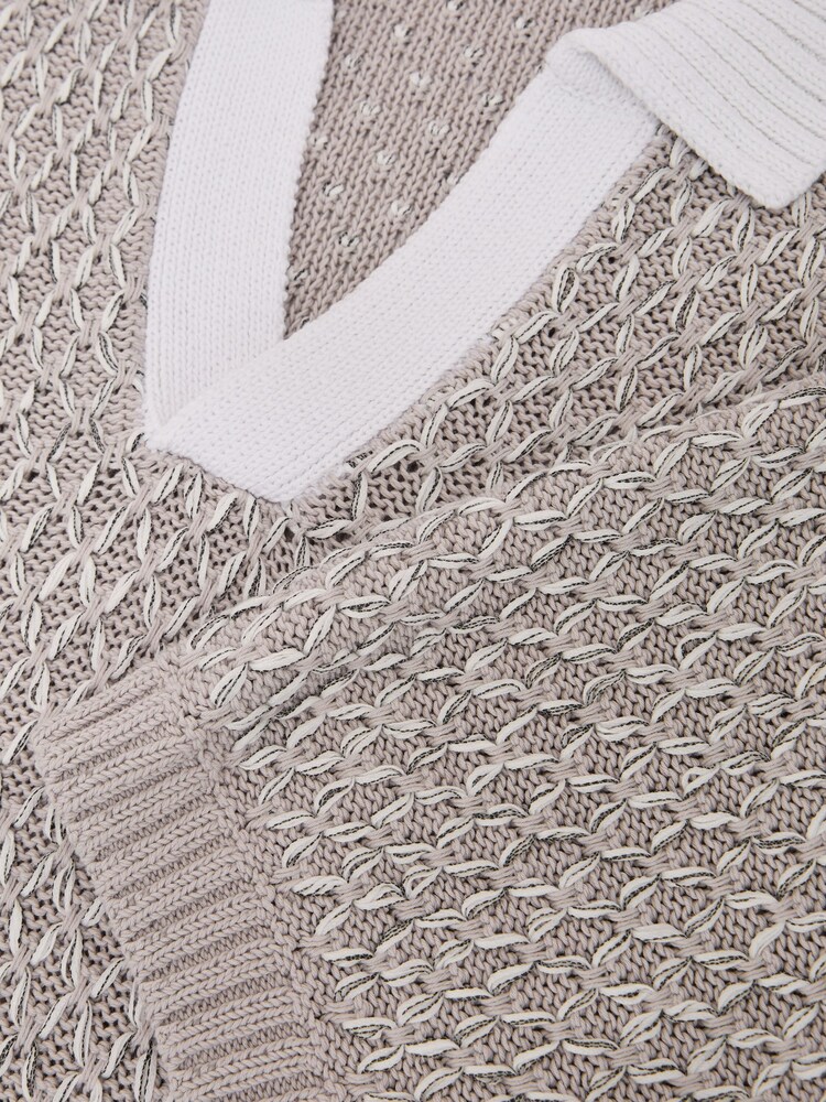 Reiss Soft Grey Cole Shirt - Image 6 of 6