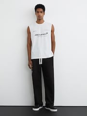 McLaren Racing Logo-Print Mesh Vest - Image 4 of 8