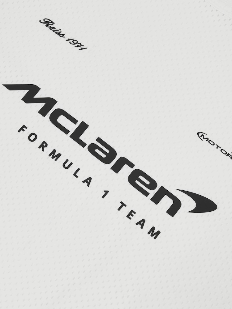 McLaren Racing Logo-Print Mesh Vest - Image 8 of 8