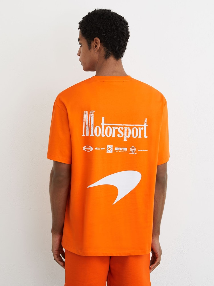 McLaren Racing Motorsport Relaxed T-Shirt Unisex-Fit - Image 1 of 10