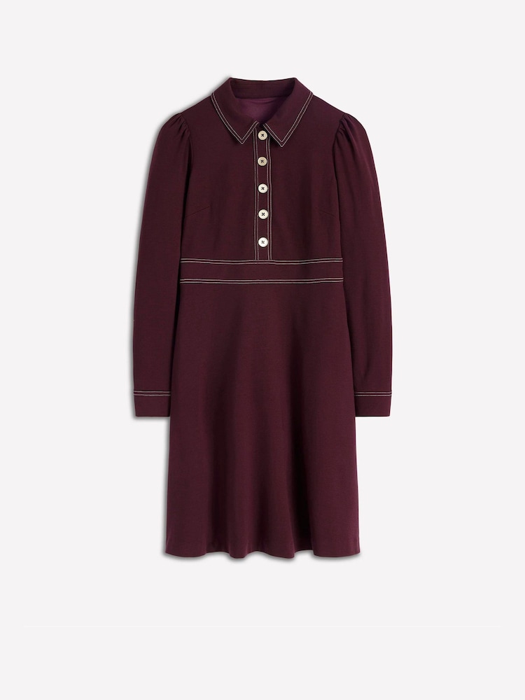 Roxa - Vestido de manga comprida Nicolette da Boden - Imagem 6 de 6