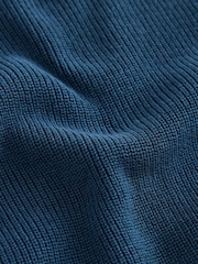 Denim With Stag Cotton Crew Neck Knitted Jumper (3-16yrs) - Image 3 of 4