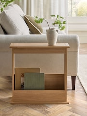 Oak Malvern Oak Effect Side Table - Image 1 of 8
