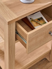 Oak Side Table - Image 6 of 7