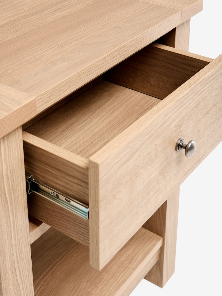 Oak Side Table - Image 7 of 7