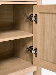 Natural Malvern Oak Effect Small Sideboard - Image 10 of 10
