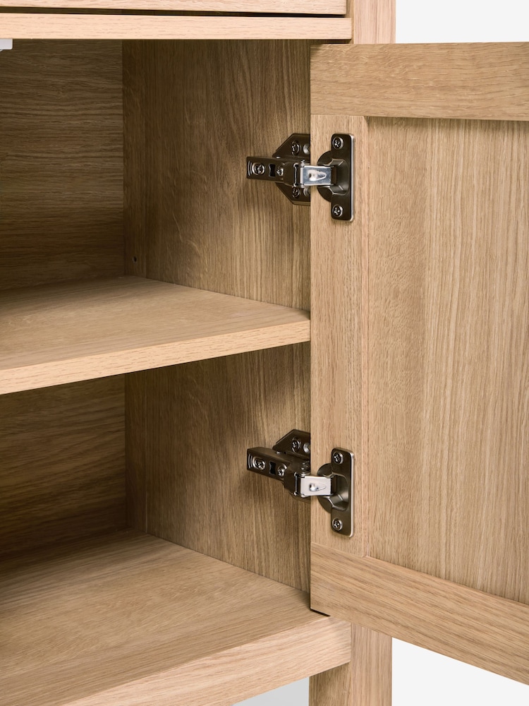 Natural Malvern Oak Effect Small Sideboard - Image 10 of 10 Natural Malvern Oak Effect Small Sideboard - Image 10 of 10