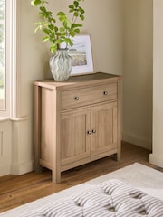 Natural Malvern Oak Effect Small Sideboard - Image 2 of 10