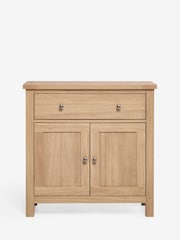 Natural Malvern Oak Effect Small Sideboard - Image 5 of 10