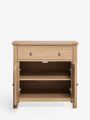Natural Malvern Oak Effect Small Sideboard - Image 6 of 10