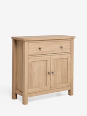 Natural Malvern Oak Effect Small Sideboard - Image 7 of 10