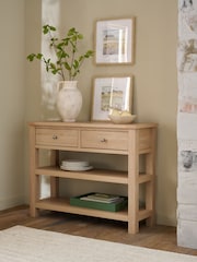 Natural Malvern Cream Large Console Table - Image 1 of 10