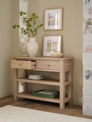 Natural Malvern Cream Large Console Table - Image 4 of 10