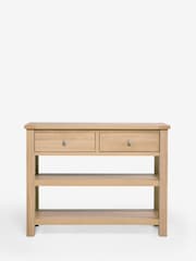 Natural Malvern Cream Large Console Table - Image 5 of 10