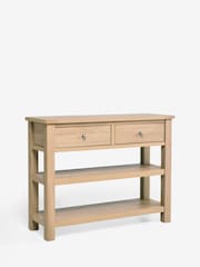 Natural Malvern Cream Large Console Table - Image 6 of 10
