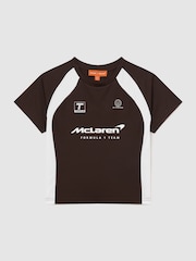 McLaren Racing Panelled Lando T-Shirt Unisex-Fit - Image 1 of 3