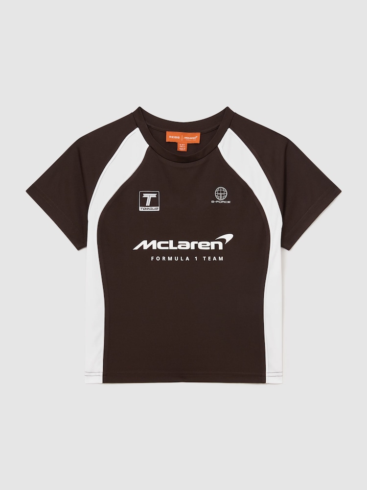 McLaren Racing Panelled Lando T-Shirt Unisex-Fit - Image 1 of 3