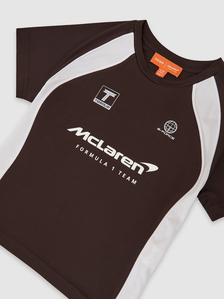 McLaren Racing Panelled Lando T-Shirt Unisex-Fit - Image 3 of 3