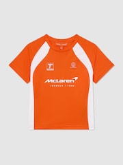 McLaren Racing Relaxed Contrast Oscar T-Shirt Unisex-Fit - Image 3 of 3
