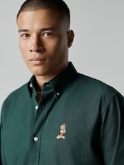 Garfield បៃតង - អាវដៃវែង Oxford - រូបភាព 4 នៃ 7